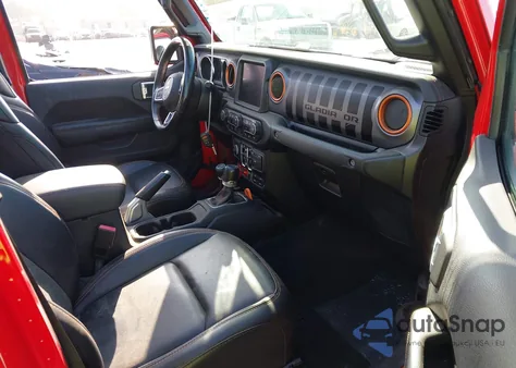 2021 Jeep Gladiator Mojave 4X4 из США, поврежденный, VIN 1C6JJTEG4ML525003